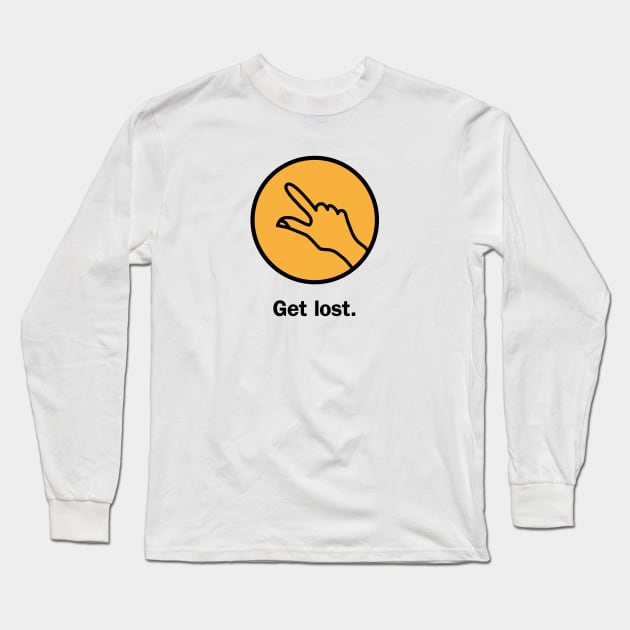 Get lost Long Sleeve T-Shirt by Snarx